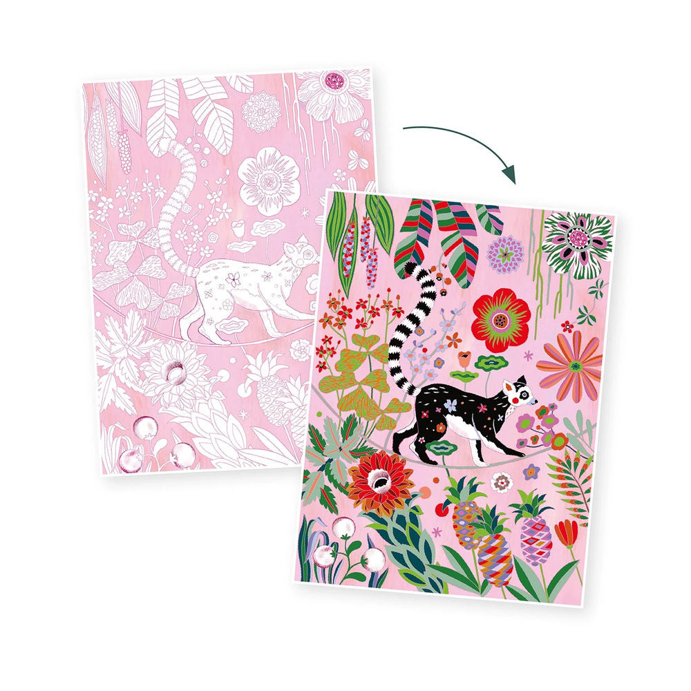 Djeco Colouring Gallery Wildness