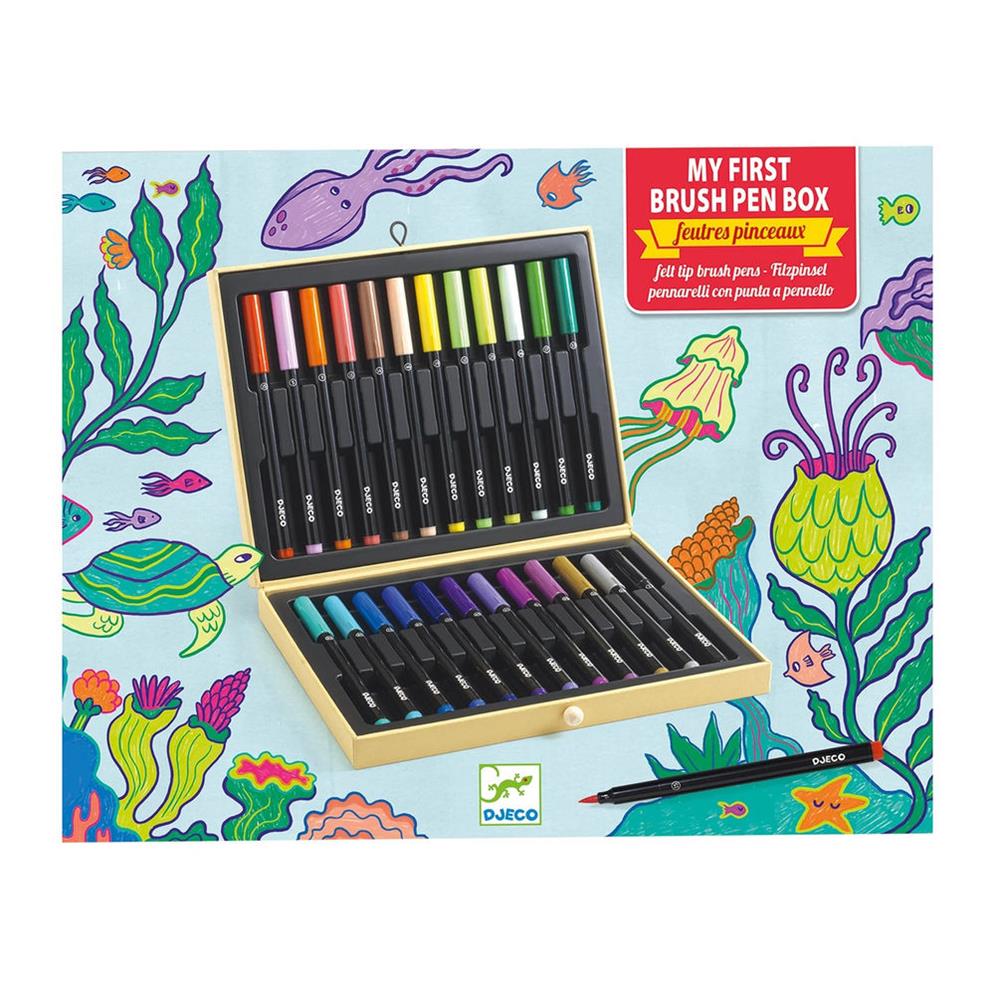 Djeco Erste Pinselstifte-Box