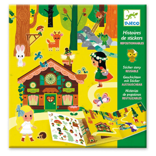 Djeco Geschichten mit Sticker Zauberwald