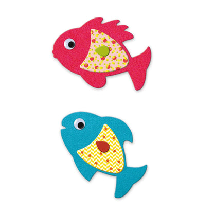 Djeco Stickerbilder Fische
