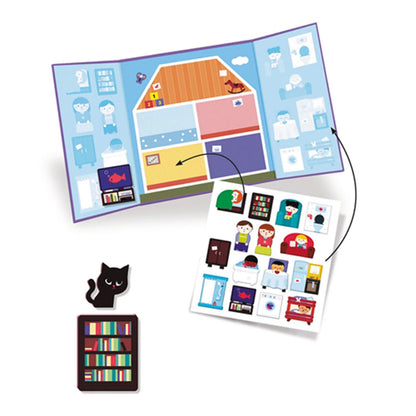 Djeco Stickerbilder Haus