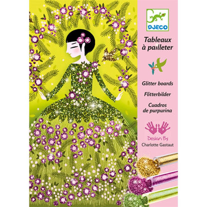 Djeco Flitterbilder Glitzerkleid