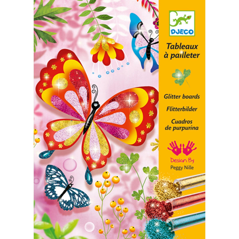Djeco Flitterbilder Schmetterlinge