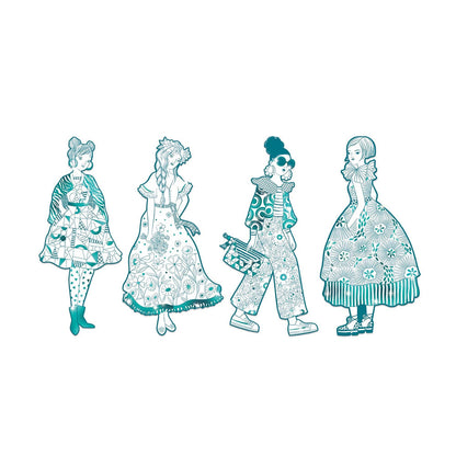 Djeco Fashion Malfiguren Rebekka