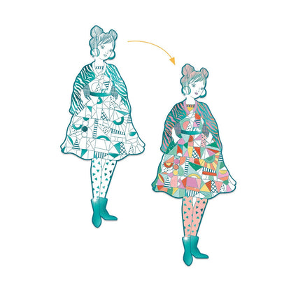 Djeco Fashion Malfiguren Rebekka