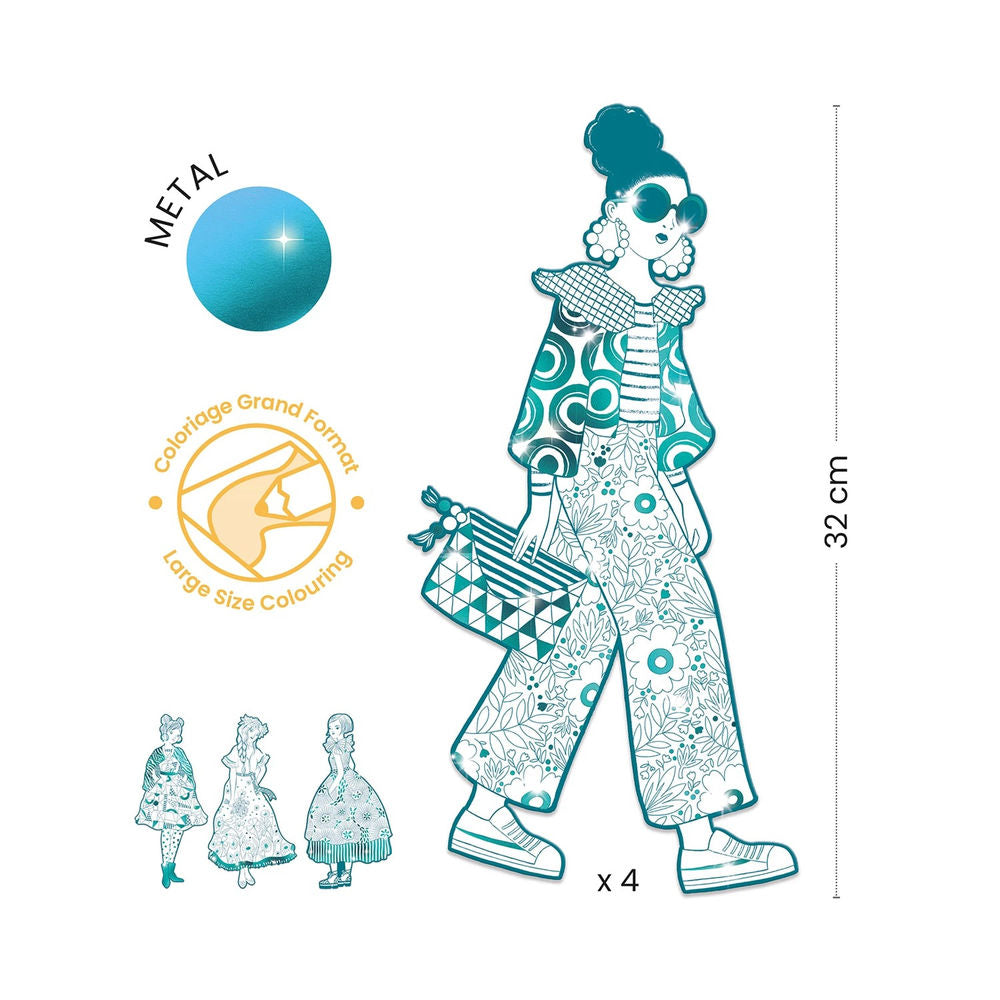 Djeco Fashion Malfiguren Rebekka