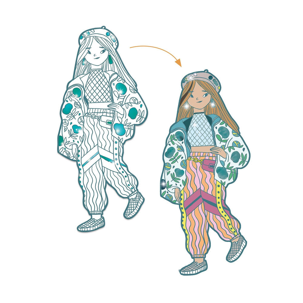 Djeco Fashion Malfiguren Angèle