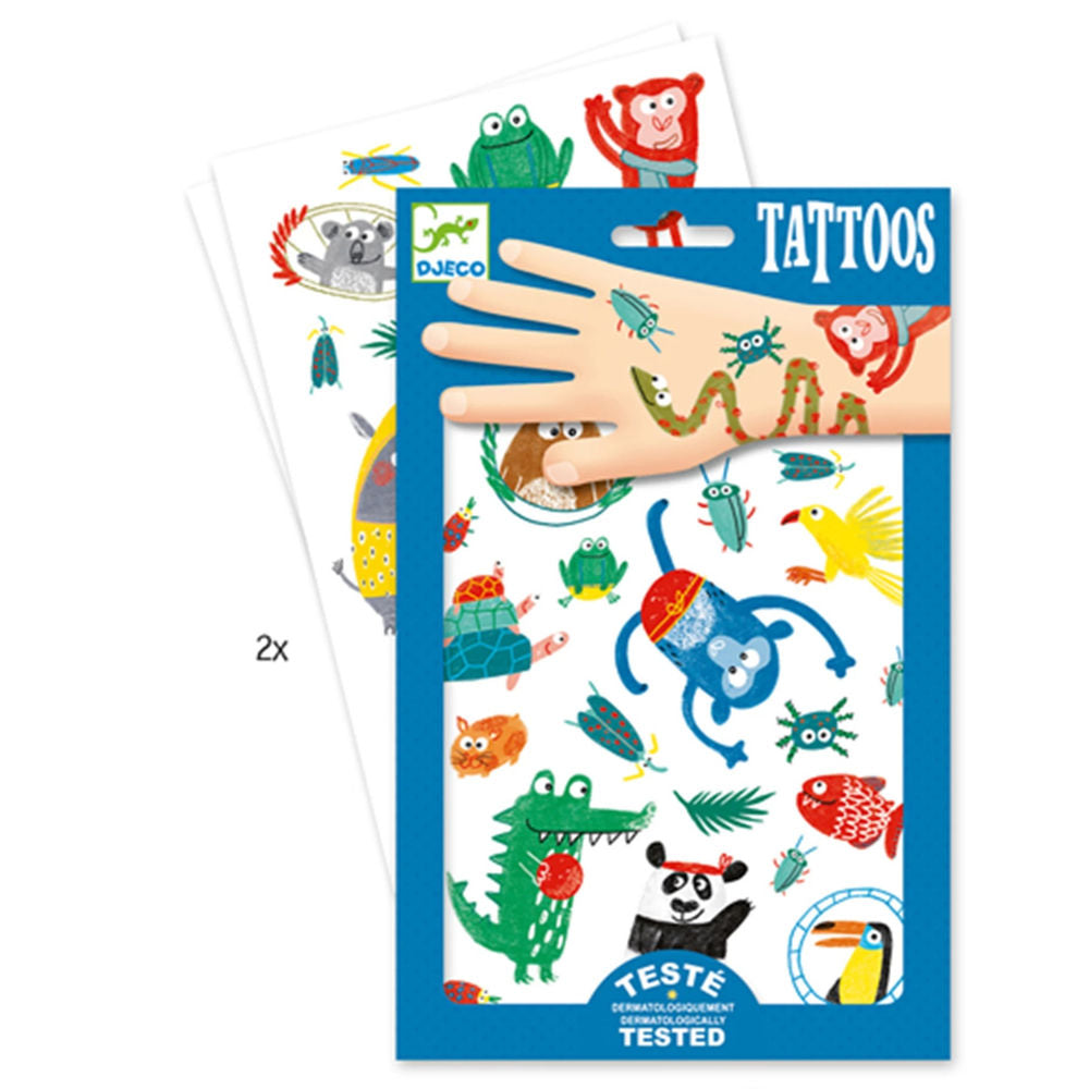 Djeco Tattoos Tiere