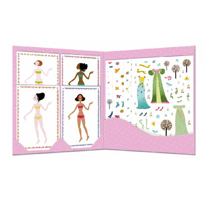 Djeco Sticker & Puppen Dresses