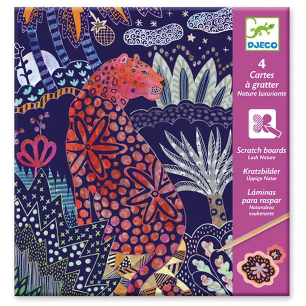 Djeco Scratchbilder Natur