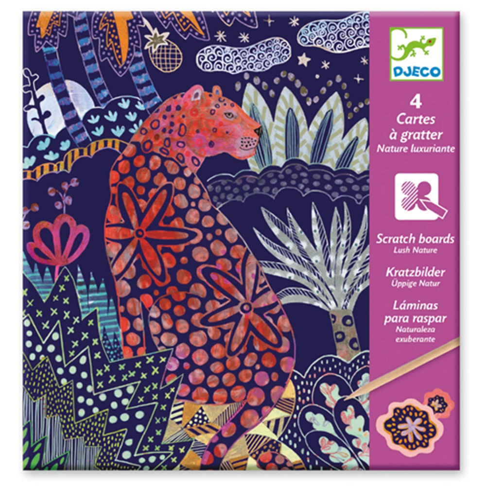 Djeco Scratchbilder Natur