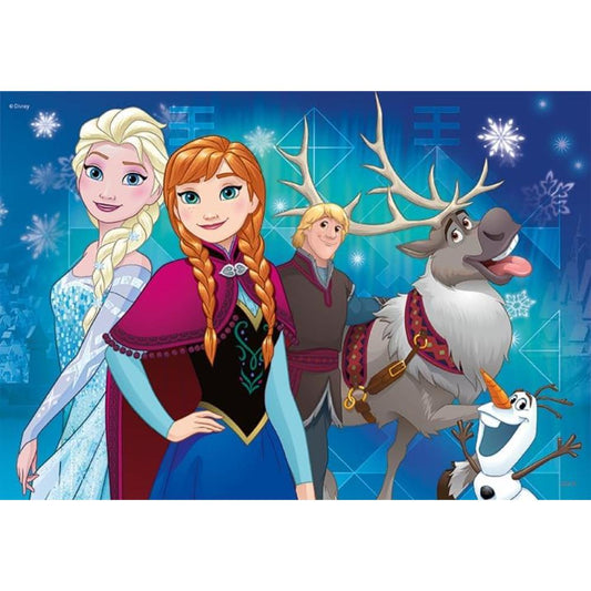 Puzzle Frozen - Nordlichterm, 2 x 24 Teile