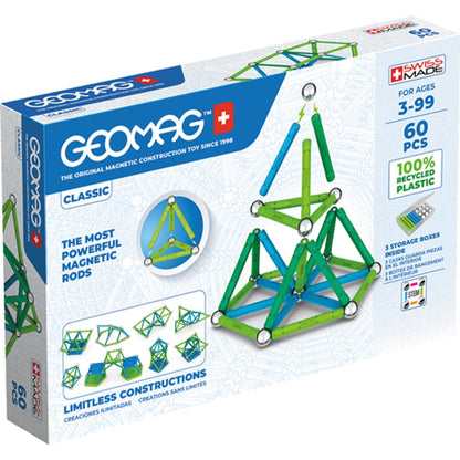 Geomag Classic GREEN line 60 Teile
