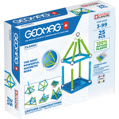 Geomag Classic GREEN line 25 Teile