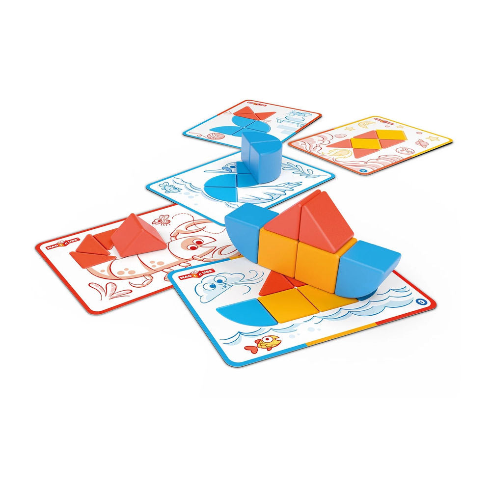 Geomag Magicube Blocks & Cards 16 Teile