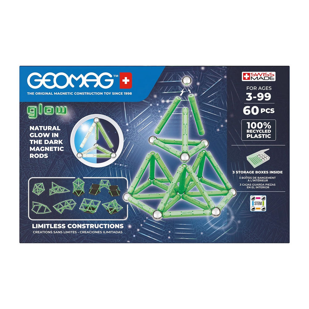 Geomag GLOW GREEN line 60 Teile