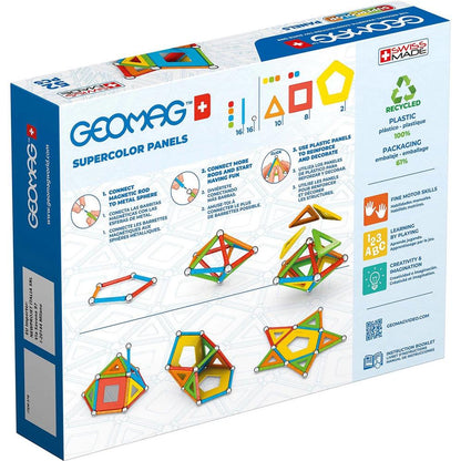 Geomag Panels GREEN line SUPERCOLOR 52 Teile