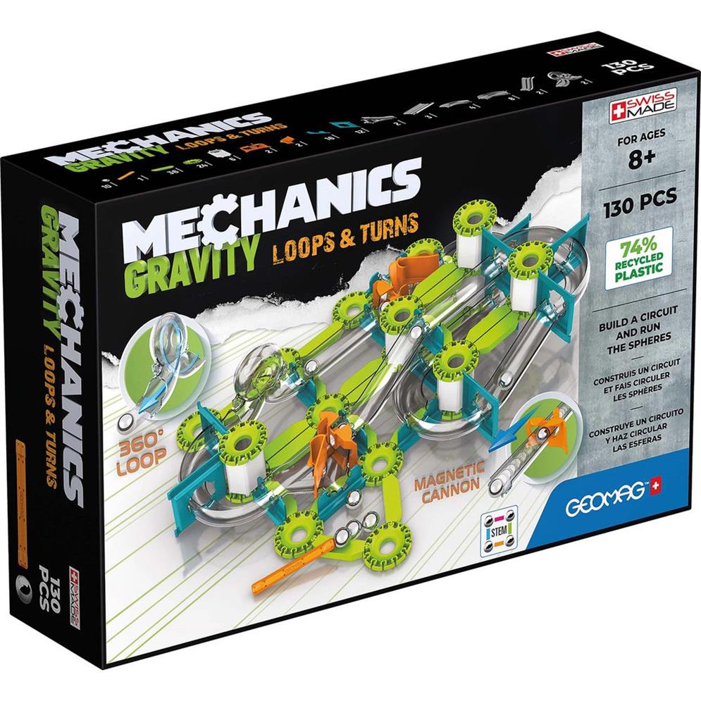 Geomag Gravity Loops & Turn, 130 Teile