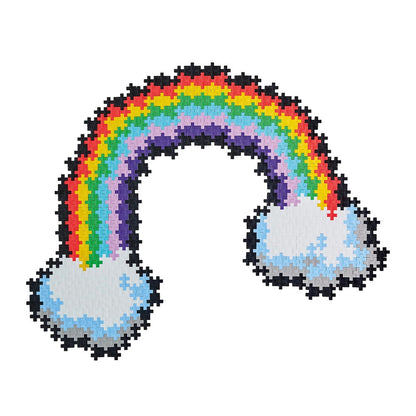 Plus-plus 500 Kreativ Bausteine Puzzle Regenbogen