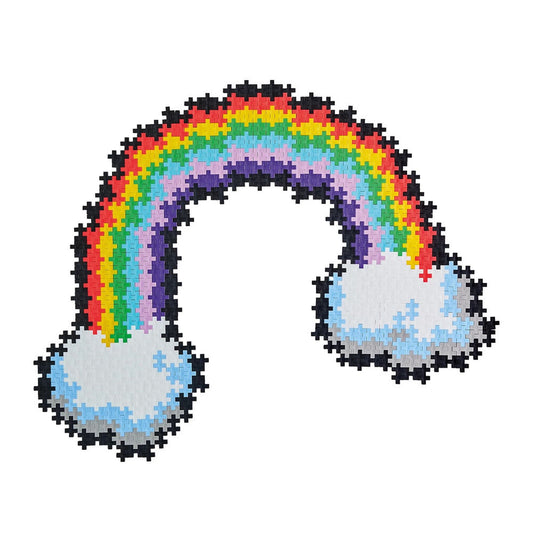 Plus-plus 500 Kreativ Bausteine Puzzle Regenbogen