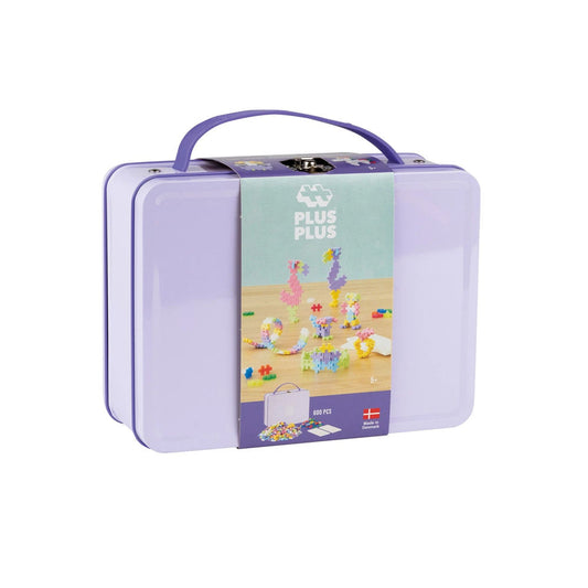 Plus-Plus Box Metal Pastel 600 pcs
