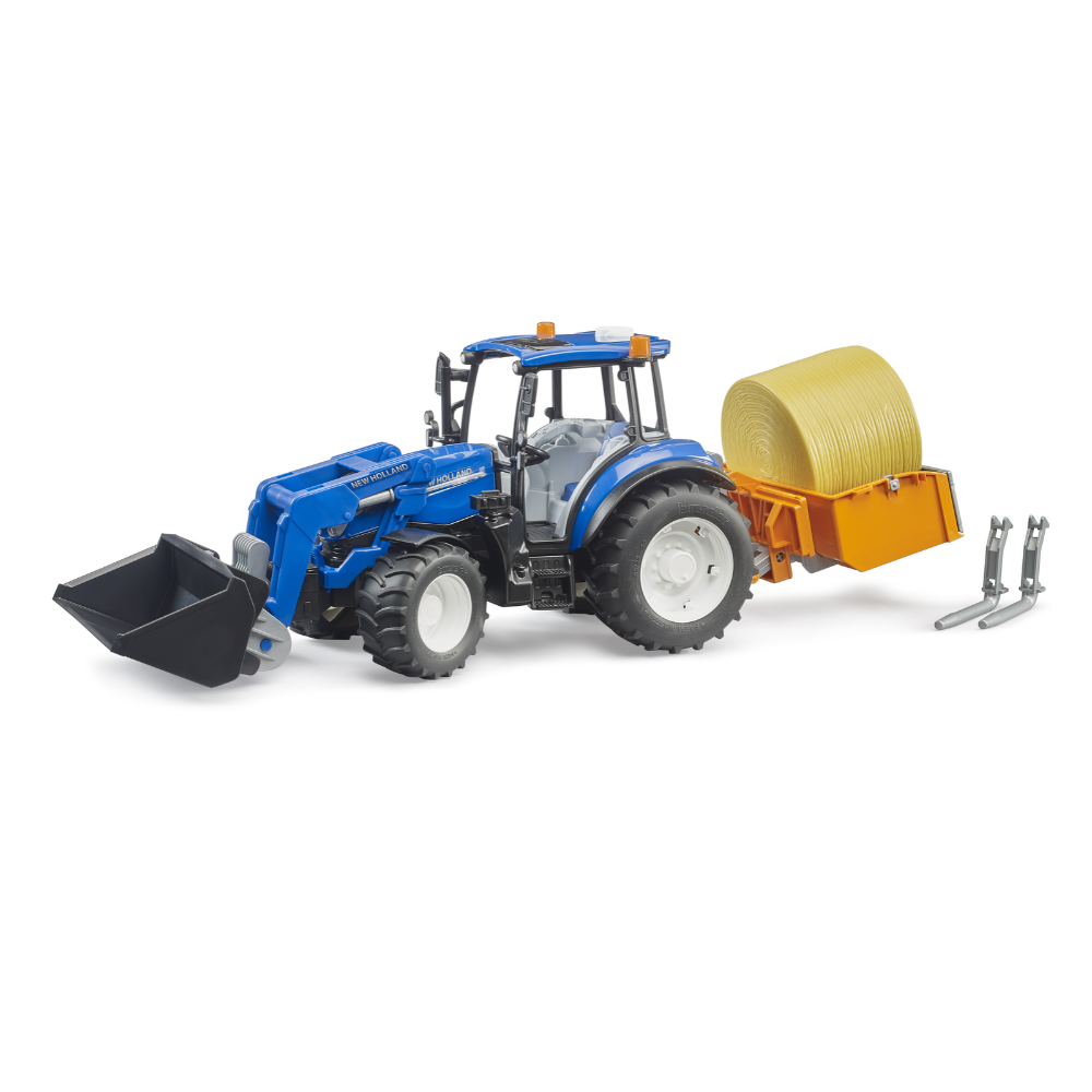 New Holland T5.120 mit Frontlader & Zubehör