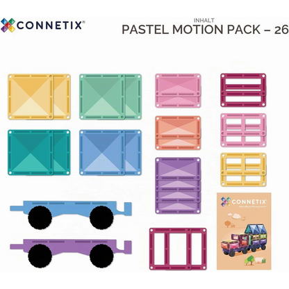 Pastell Zug Pack, 26-teilig