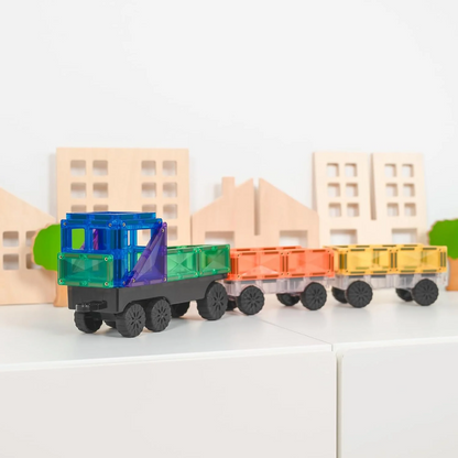 Regenbogen Zug Pack, 50-teilig, 2 Wagons