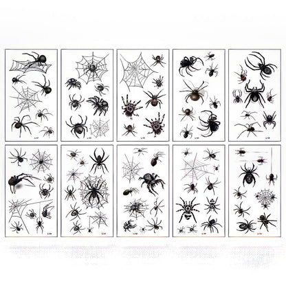 Halloween Spinnen Tattoos
